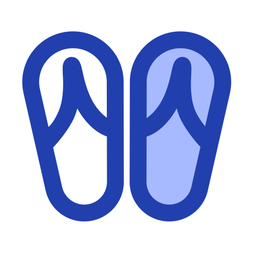 sandalias icono gratis