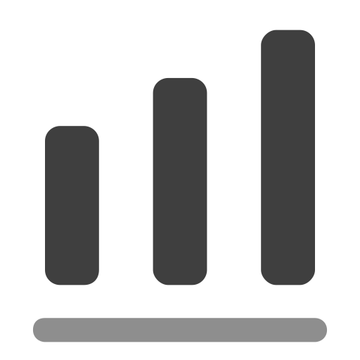 Chart Generic Grey icon