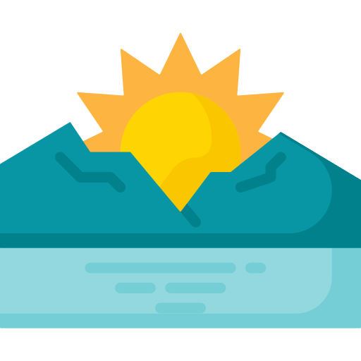le coucher du soleil Icône gratuit le coucher du soleil Icône gratuit