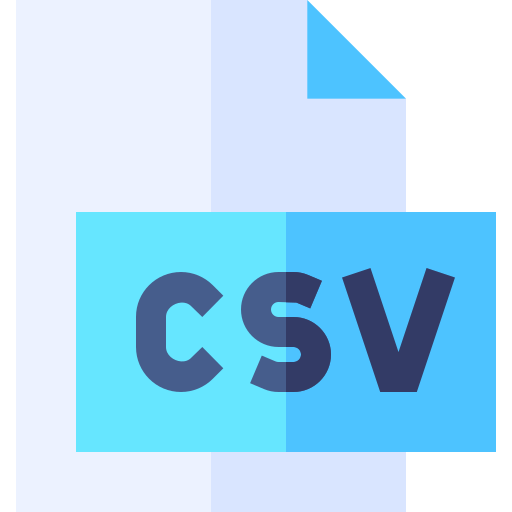 csv icono gratis