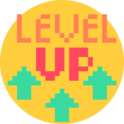 game level up icon