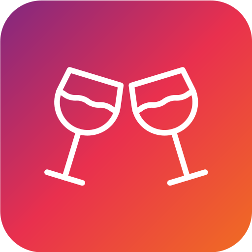 copa de vino icono gratis