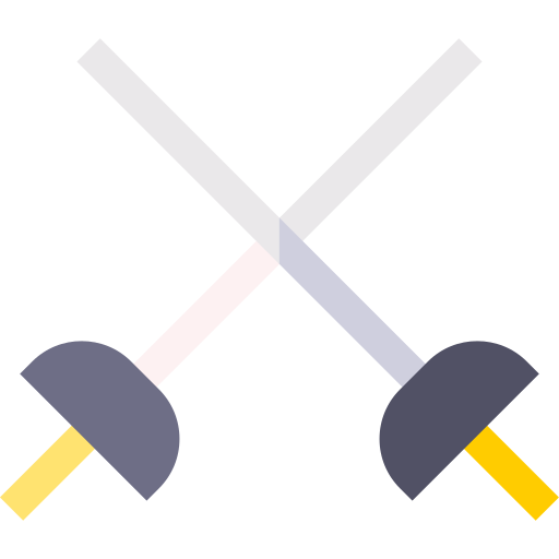 Fencing Basic Straight Flat icon