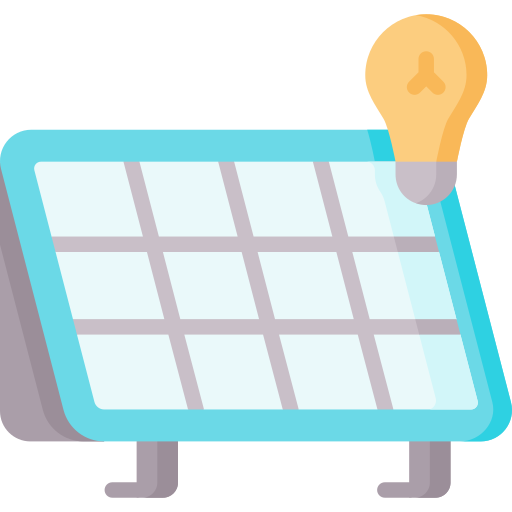 태양 전지 패널 무료 아이콘