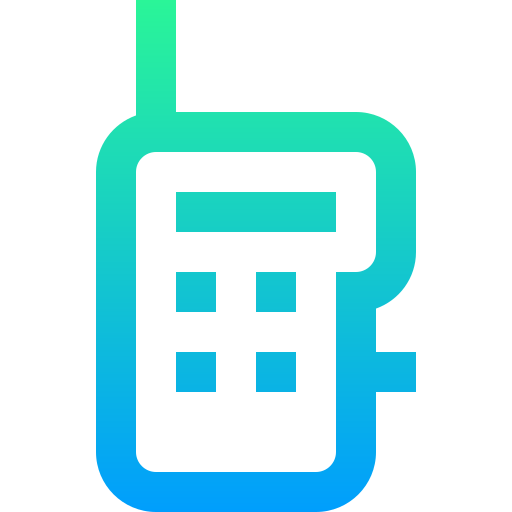 talkie walkie Icône gratuit talkie walkie Icône gratuit