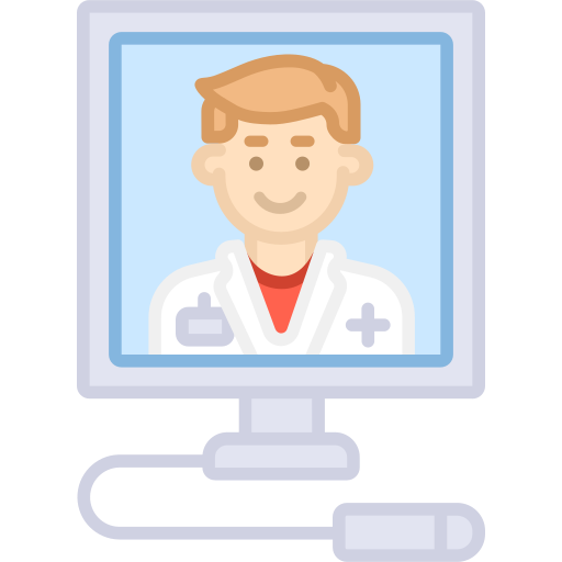 telemedicina icono gratis