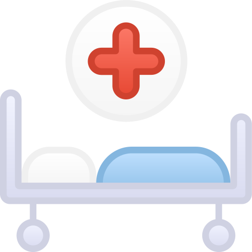 cama medica icono gratis