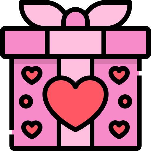 caja de regalo icono gratis