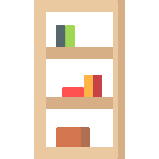 Bookcase free icon