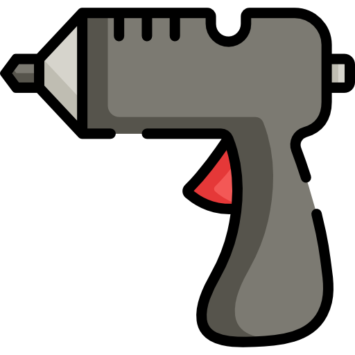 pistola de calafateo icono gratis