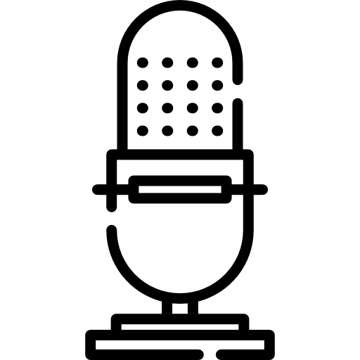 Microphone free icon