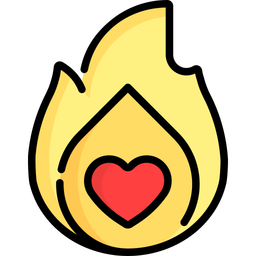 Flame - Free valentines day icons