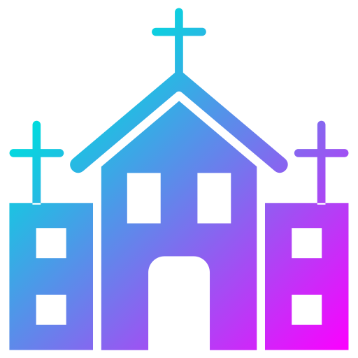 Church Generic Flat Gradient icon