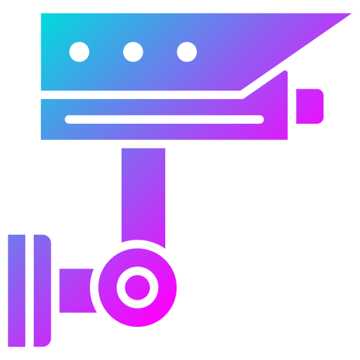 cámara de seguridad icono gratis