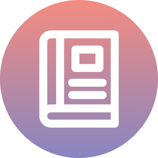 Book Generic Flat Gradient icon