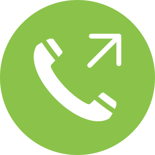 Outcoming call Generic Circular icon