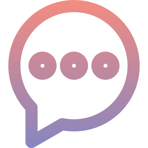 Chat Generic Gradient icon