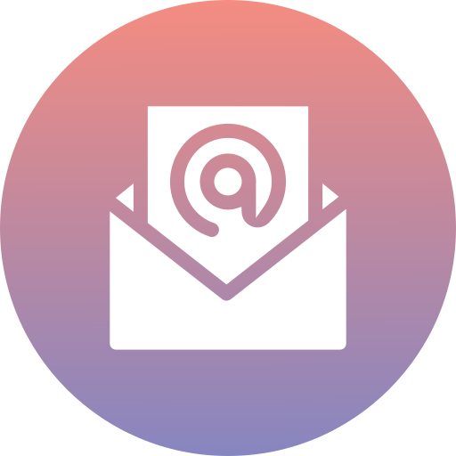 Email Generic Flat Gradient icon