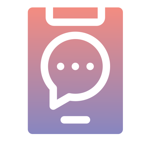 Chat Generic Flat Gradient icon