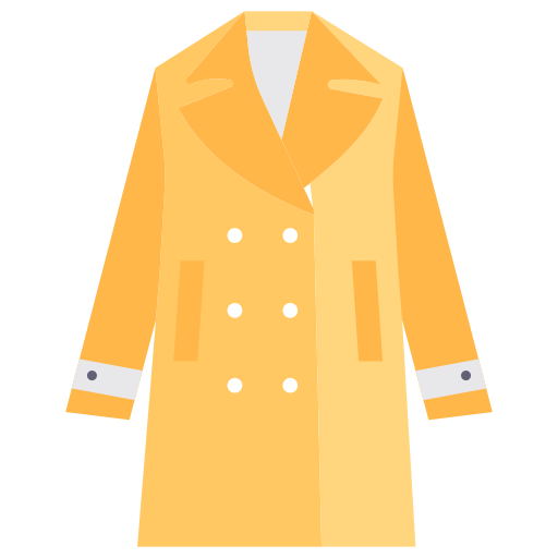 Long coat Generic Flat icon