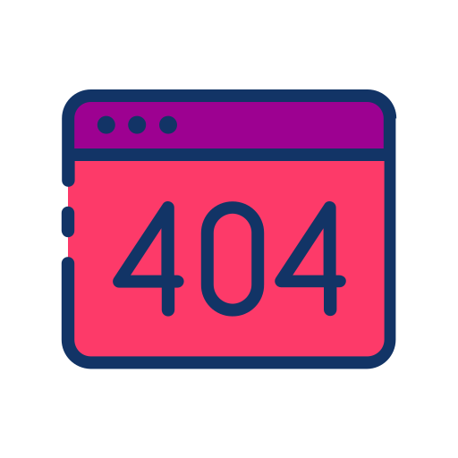 404 오류 무료 아이콘