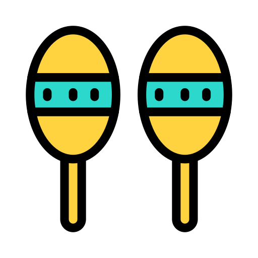 Maracas free icon