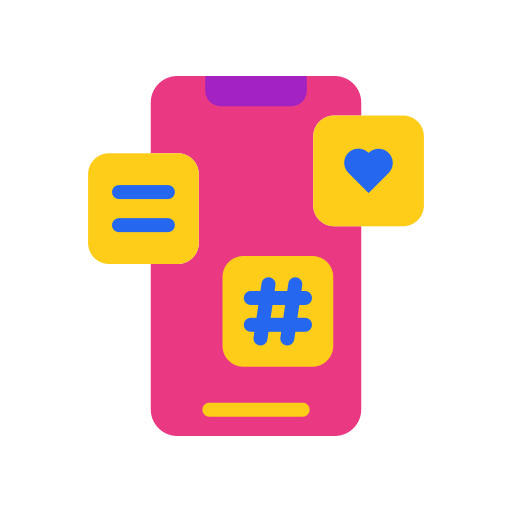 redes sociales icono gratis