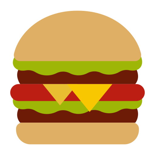 Burger Good Ware Flat icon