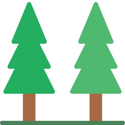 Tree Basic Miscellany Flat icon