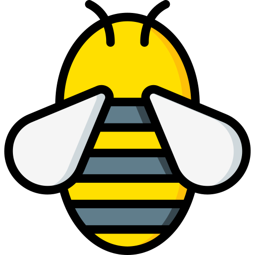 Bee Basic Miscellany Lineal Color icon