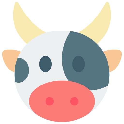 vaca icono gratis