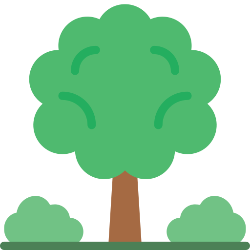 Tree Basic Miscellany Flat icon