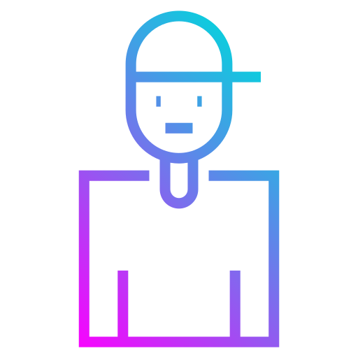 Delivery man free icon