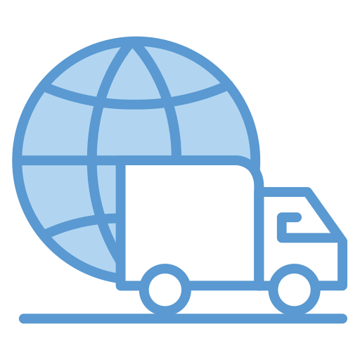 Logistics Delivery Generic Blue Icon