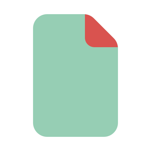 File Generic Flat icon