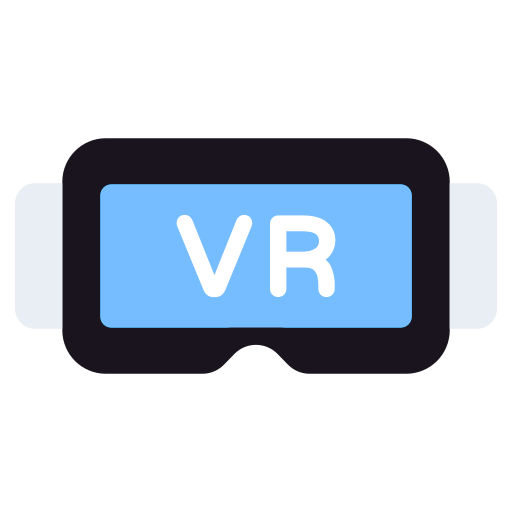 vidrio de realidad virtual icono gratis