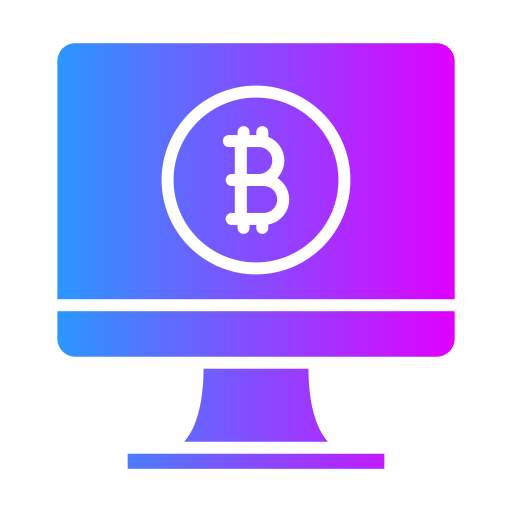 minería bitcoin icono gratis