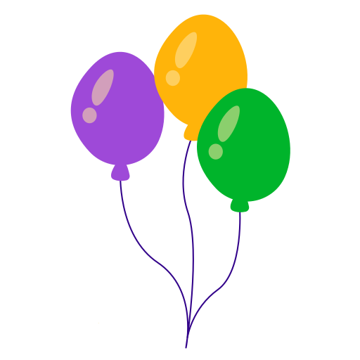 Balloons - Free birthday and party icons