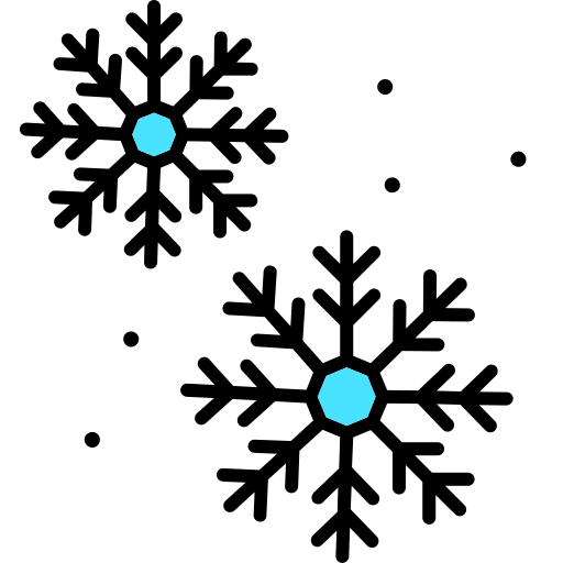 copo de nieve icono gratis