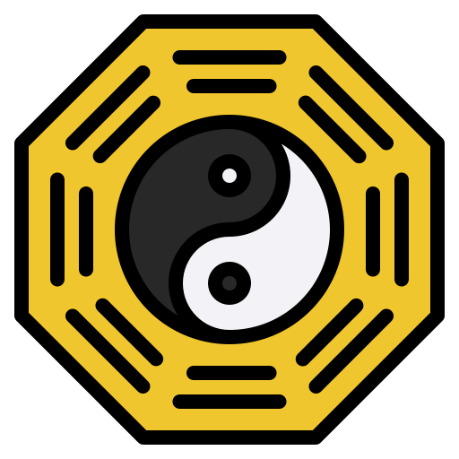 Yin yang symbol free icon