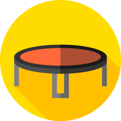 trampolín icono gratis