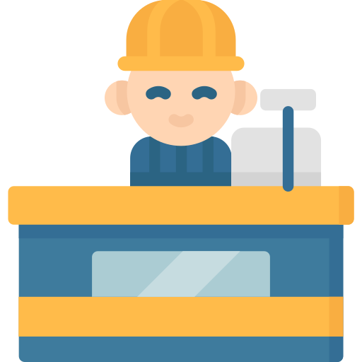 출납원 무료 아이콘