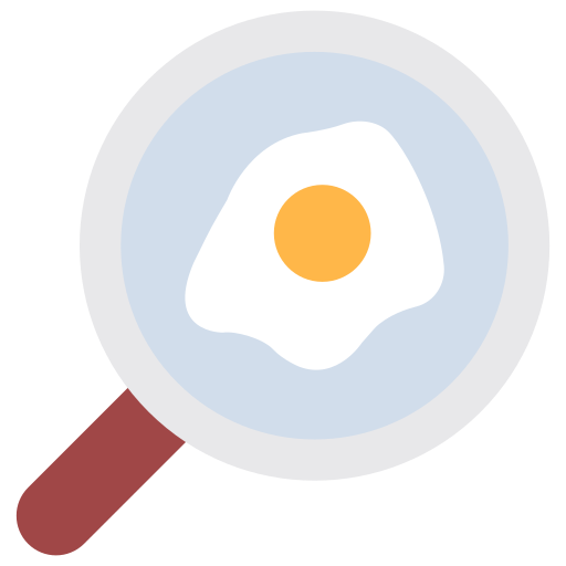 Fried egg - Free food and restaurant icons