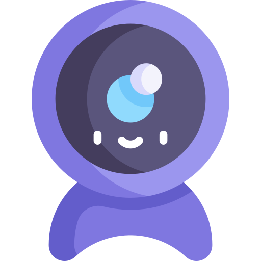 cámara web icono gratis