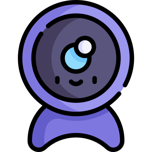 cámara web icono gratis