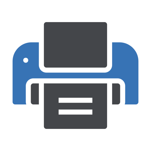 Printer Generic Blue icon