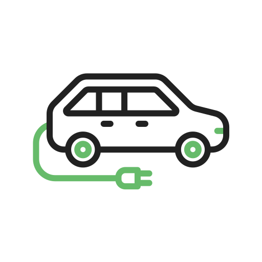 carro elétrico grátis ícone carro elétrico grátis ícone