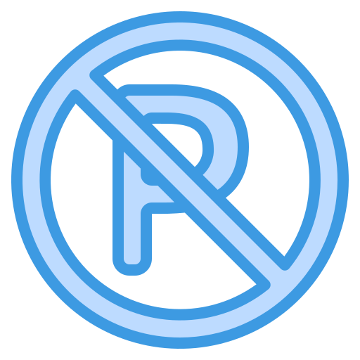 no estacionar icono gratis