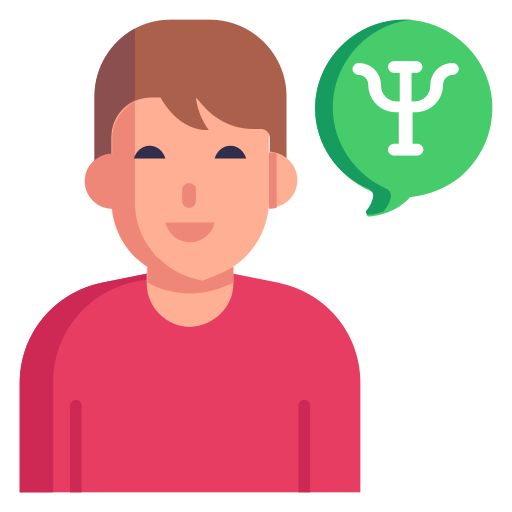ayuda psicologica icono gratis