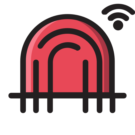 huella dactilar icono gratis